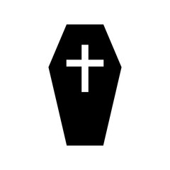 Obraz premium Coffin icon