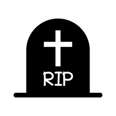 Obraz premium Tombstone icon