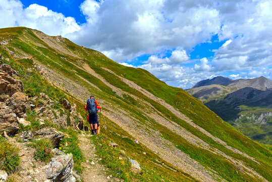 Das obere Fimbatal in Graub&uuml;nden, Schweiz  