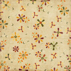 autumn leaves seamless pattern