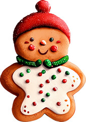 Fototapeta premium Christmas Gingerbread Cookies