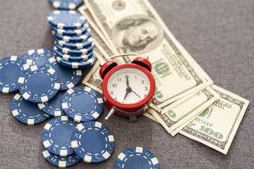 Blue Chip Stock Investment Stock Photo