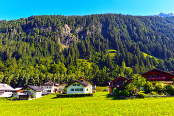Gaschurn in Vorarlberg/Österreich