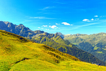 Silvrettagebirge in Vorarlberg (Österreich)