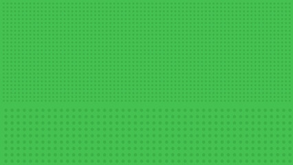 green background with dots