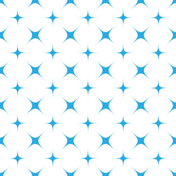 seamless pattern of a set of twinkling stars for textiles, textures and simple backgrounds
