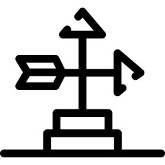 Wind Vane Icon