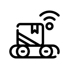 Smart Logistic Icon