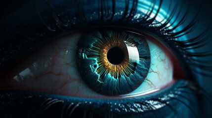 An illustration of an eye
