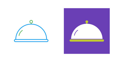 Covered Food Vector Icon