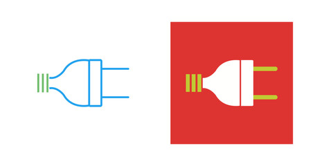 Electric Plug Vector Icon