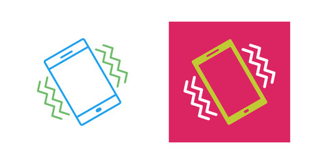 Vibration mode Vector Icon