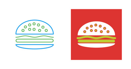 Burger Vector Icon