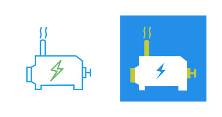 Obraz premium Engine Vector Icon