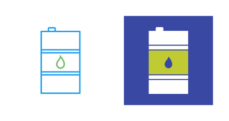 Oil Barrel Vector Icon
