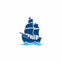 SHIPYARD PIRATES ILLUSTRATION VECTOR LOGO