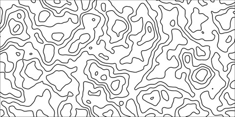 Natural printing illustrations of maps. topographic map in contour line light topographic topo contour map and ocean topographic line map