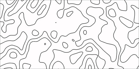 Natural printing illustrations of maps. topographic map in contour line light topographic topo contour map and ocean topographic line map