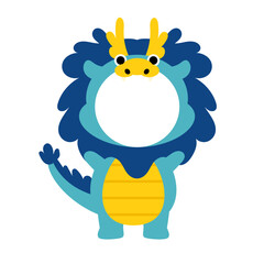 용 캐릭터 얼굴 합성 도안