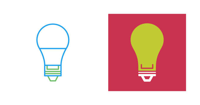 Electric Bulb Vector Icon