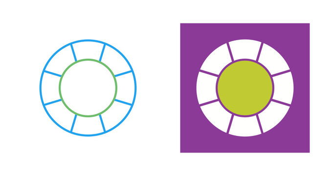 Life Saving Tube Vector Icon