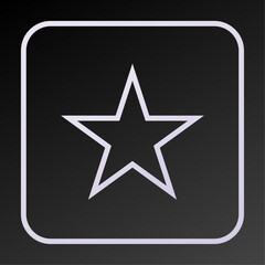 Star icon vector illustration