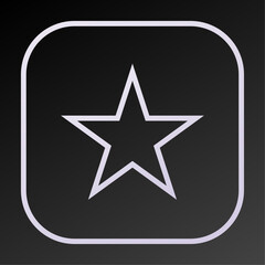 Star icon vector illustration