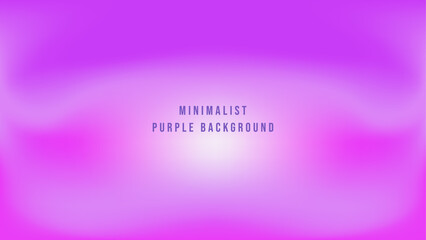 Minimalist Gradient Purple Background