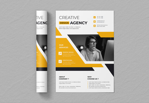 Creative Business Flyer Layout