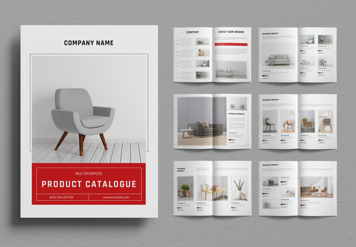 Product Catalogue Template Design