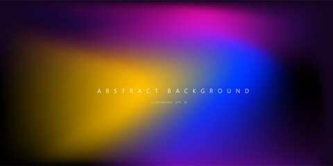 Fototapeta premium Abstract Colorful gradient modern background for template, poster, flyer design. Vector illustration 