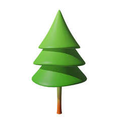 green christmas tree