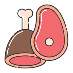 Meat Icon