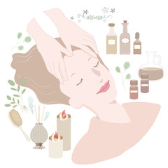 ヘッドスパ・ヘッドセラピー・頭のマッサージ・リラクゼーション