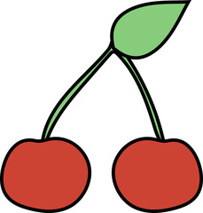 fruit vector design illustration isolated on transparent background
