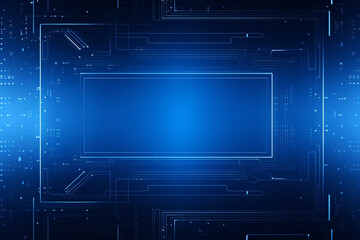 Abstract technology digital line electronic network data innovation concept background.