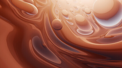 Abstract background with drop swirls