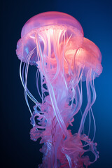 jelly fish in the water