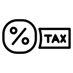 tax rate line