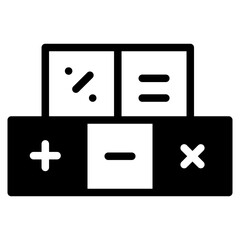 Obraz premium calculator dualtone