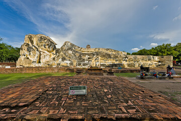 Wat Lokayasutha temple ruins in Ayutthaya