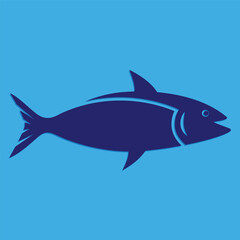 free vector fish logo template