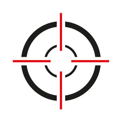 Crosshair icon - 670532345
