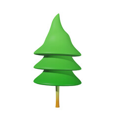 green christmas tree