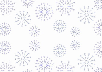 Naklejka premium pattern snowflakes paper background