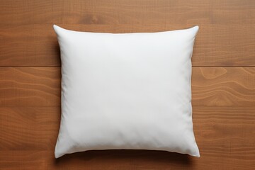 Fototapeta na wymiar close up of white pillow,blank pillow.Product concept.