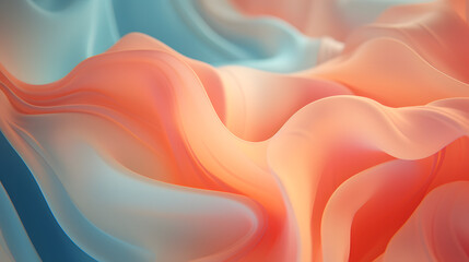 Obraz premium green and orange abstract background