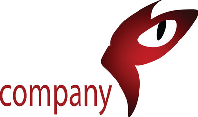 red animal eye logo