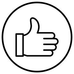 Obraz premium Like Vector Icon Design Illustration