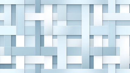 Scandinavian grid pattern in blue tones